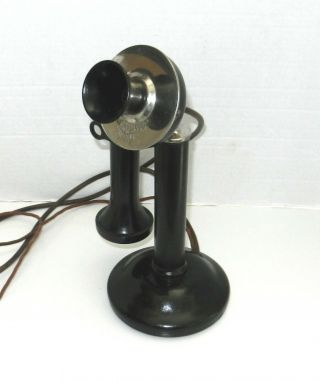 Stanley Patterson Intertalk Candlestick Telephone York Ca 1905 - 1910