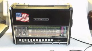 General Electric P4990a World Monitor 12 Band Portable Shortwave,  Radio Ac/dc