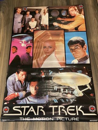 Vintage - Star Trek The Motion Picture Movie Poster (1979) 22 " X 34 "