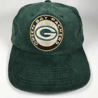 American Needle Green Bay Packers Corduroy Hat Adjustable Strap