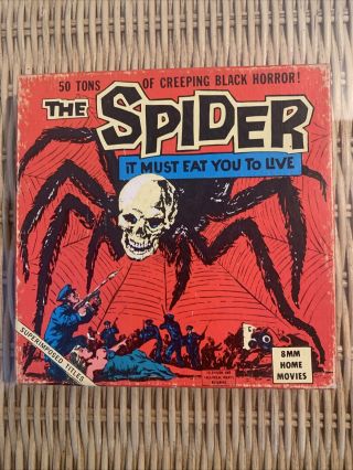 The Spider - Ken Films 8mm Home Movies - Vintage Sci Fi Movie Box