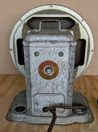 C1935 E H Scott Branded Magnavox 12 " Pedestal Speaker From Imperial Allwave 23