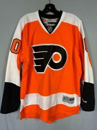 Authentic Reebok Nhl Philadelphia Flyers Bryzgalov 30 Hockey Jersey Medium Nr