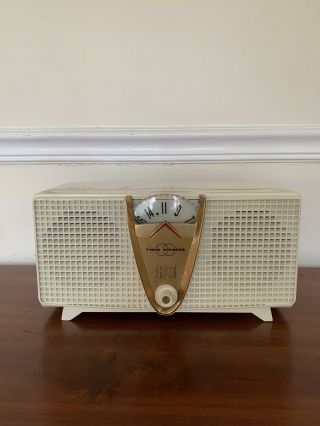 Vintage Philco Tube Radio “twin Speaker” Model F817 (1957) Great