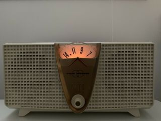 Vintage Philco Tube Radio “Twin Speaker” Model F817 (1957) Great 2
