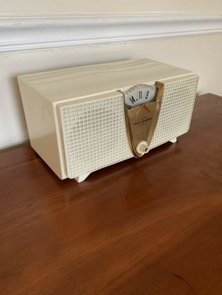 Vintage Philco Tube Radio “Twin Speaker” Model F817 (1957) Great 4
