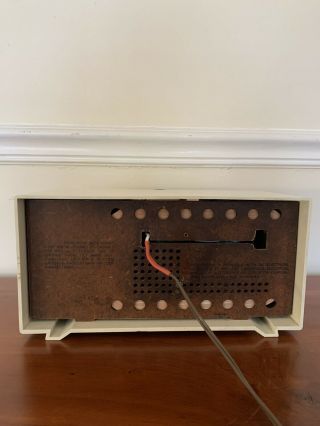Vintage Philco Tube Radio “Twin Speaker” Model F817 (1957) Great 6