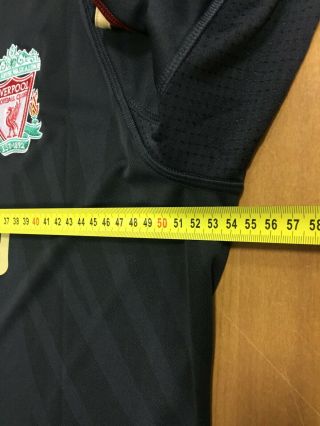 Agger 5.  Liverpool Away football shirt 2009 - 2010.  Size: L.  Adidas jersey 3