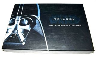 Star Wars Trilogy Box Set Vhs: Thx Widescreen Empire Strikes Back/return Of