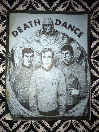 Star Trek Tos Fanzine " Death Dance” By Diana King 1979