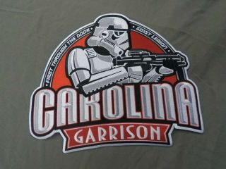 Star Wars Carolina Garrison 12 " Patch 501st Stormtrooper