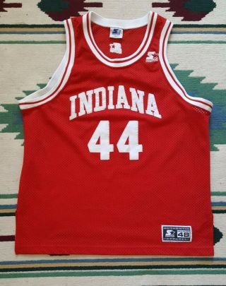 Vintage 1991 Indiana Hoosiers Allan Henderson Authentic Jersey Size 48