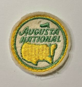 Vintage Augusta National Golf Club Member Embroidered Felt Patch Not Masters