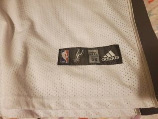 TONY PARKER San Antonio Spurs Adidas Swingman NBA Jersey Mens White 3xl 3