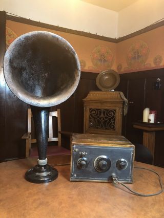 Early 1920s Rca Uz1325 Radio Horn Speaker,  Good Driver,  Sounds Good