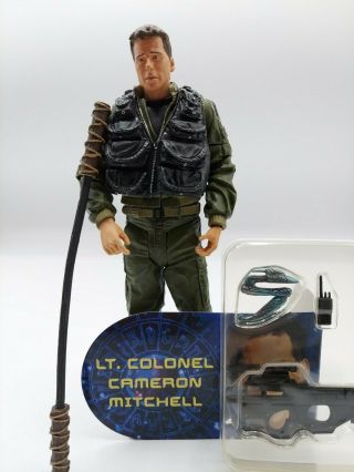 Stargate Sg - 1 Lt.  Colonel Cameron Mitchell Diamond Selects Figure Series 3