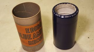 Edison Phonograph 4 Minute Cylinder 3034 Santa Claus Song (with Yodel) - Watson
