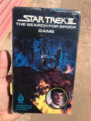 Vintage Star Trek Iii The Search For Spock Game - / Factory