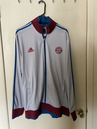 Bayern Munich Adidas Track Jacket Xl