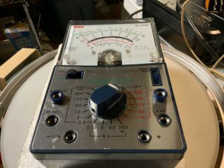 Rca Wv - 519a Volt - Ohm - Milliammeter Multimeter Tester
