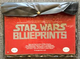 Star Wars Official Blueprints 1977 First Edition Complete Near