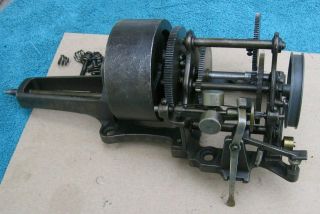 Edison Home Cylinder Phonograph Model F Running Spring Motor w Gear Cluster f 2