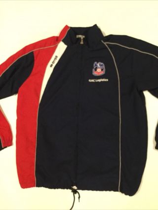 ERREA Crystal Palace FC Track Windbreaker Jacket XL EUC Navy Blue 2