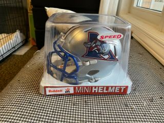 Vintage Montreal Alouettes Cfl Riddell Mini Helmet Canadian Football League