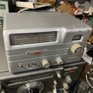 Vintage Shortwave Tube Radio National Sw - 54
