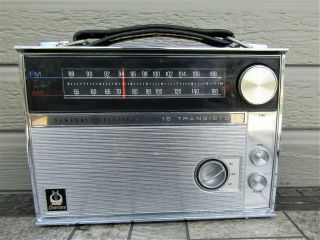 Vintage Ge General Electric Overture 16 Transistor Radio P1905b