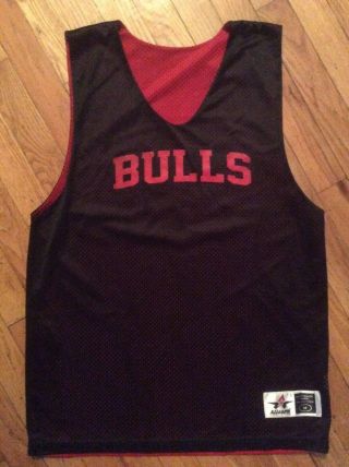 Allenson,  Chicago Bulls,  24 (red & Black) Reversible Practice Jersey,  Men,  Med
