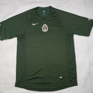 Men´s Nike Total 90 Mexico Sz L Futbol Jersey Dri Fit Soccer Shirt Green
