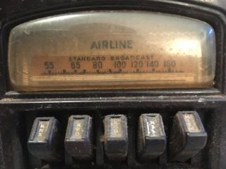 Vintage Montgomery Wards Airline Radio 04BR - 513b ? 2