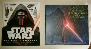 Star Wars - The Art Of The Force Awakens & The Force Awakens Visual Dictionary