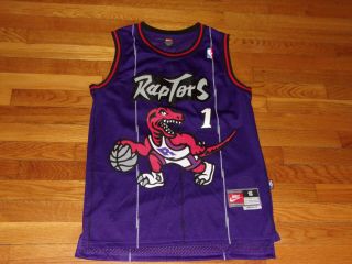 Nike Toronto Raptors Tracy Mcgrady Basketball Jersey Mens Small Cond.