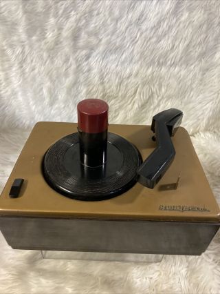 Vintage Rca Victor 45 Rpm Record Player Model 45 - J - 2 (not) V1