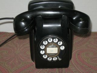 Vintage North Electric Rotary Wall Phone Telephone