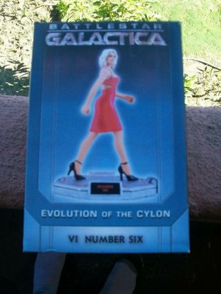 Battlestar Galactica " Evolution Of The Cylon " Vi Number Six Figure Nib 2010