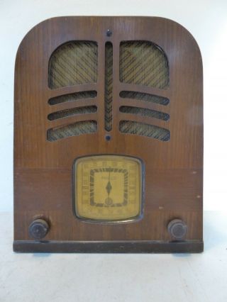 1939 Philco 4 - Tube Radio Model 39 - 70 1234