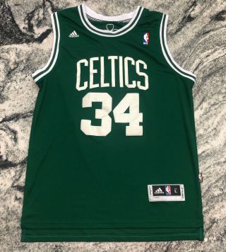 Adidas Authentic Boston Celtics Paul Pierce Swingman Jersey Men’s L (length,  2”)