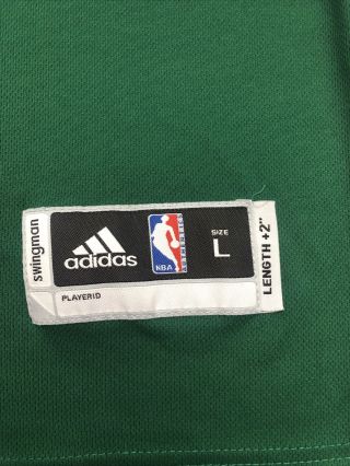 Adidas Authentic Boston Celtics Paul Pierce Swingman Jersey Men’s L (Length,  2”) 3