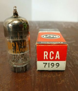 Vintage Rca 7199 Vacuum Tube Nib Nos