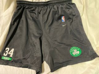 Vintage Nike Paul Pierce 34 Boston Celtics Shorts Size Extra Large