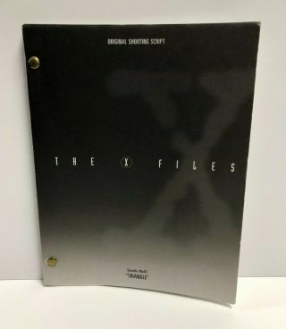 The X - Files Shooting Script " Triangle " S6 E3 1998