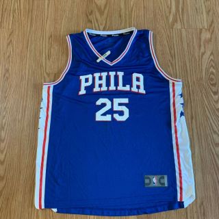 Nba Fanatics Ben Simmons 25 Philadelphia 76ers Jersey