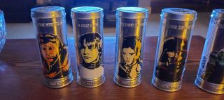 2005 Burger King Set Of Star Wars Watches In Tin Cans - - - - Read