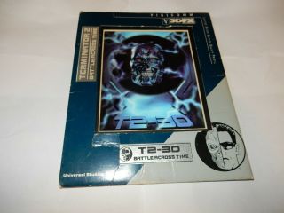1991 Visicomm 3dfx Terminator 2 Battle Across Time T2 - 3d Hologram 8x10 Picture