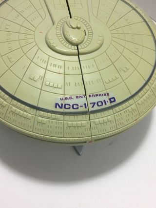Vintage Playmates 1995 Star Trek TNG USS Enterprise NCC - 1701 - D Playset 5 figure 2