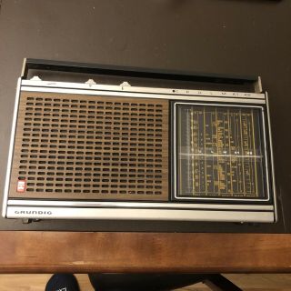 Vintage Grundig Stereo Concert - Boy 1100 Transistor Radio,  For Parts/repair