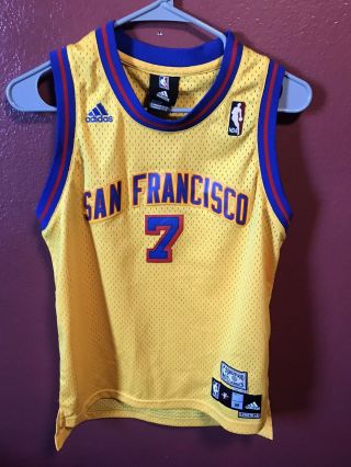 Adidas Kelenna Azubuike San Francisco Warriors Jersey Youth Size M Golden State